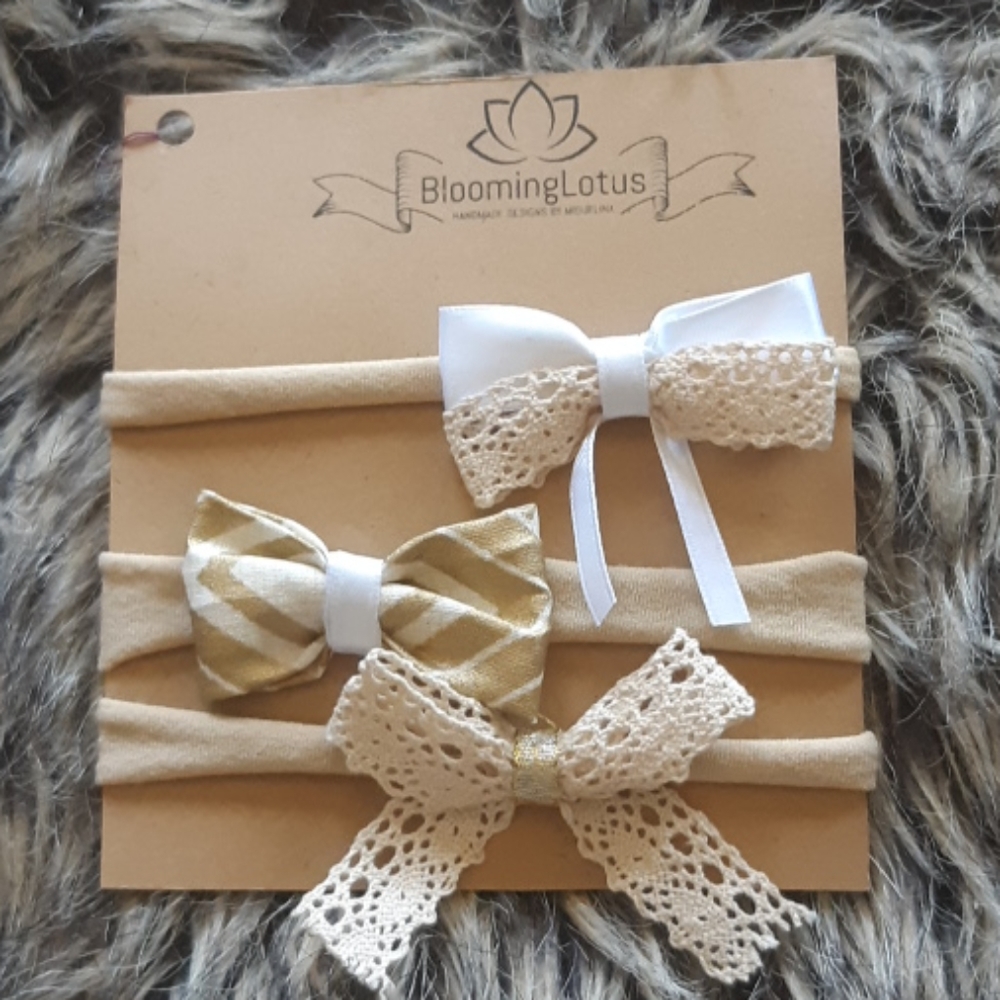 Baby girl nylon hair bows